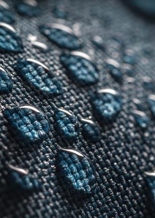 drops on fabric